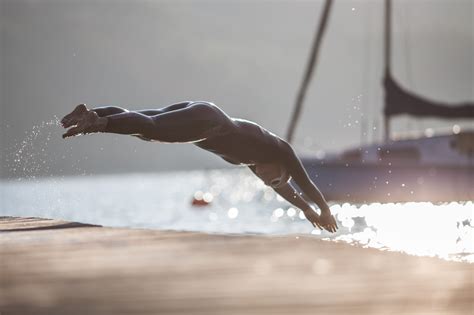 Kopfsprung In Den See Michael Groessinger Fotografie Und