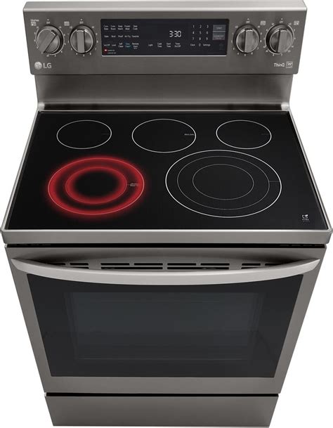 Lrel6325d Lg 30 63 Cuft Wifi Enabled Electric Range With Instaview Window And Airffry