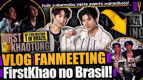 FIRSTKHAO NO BRASIL Fanmeeting Dos Atores De The Eclipse E Only