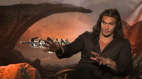 Conan Movie Interview With Jason Momoa Youtube