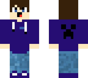 Blue Hair Boy | Minecraft Skins