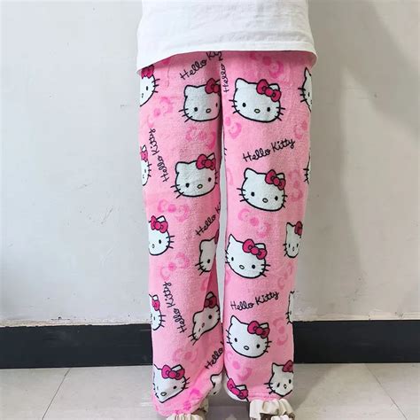 Pink Hello Kitty Pajamas Front Side