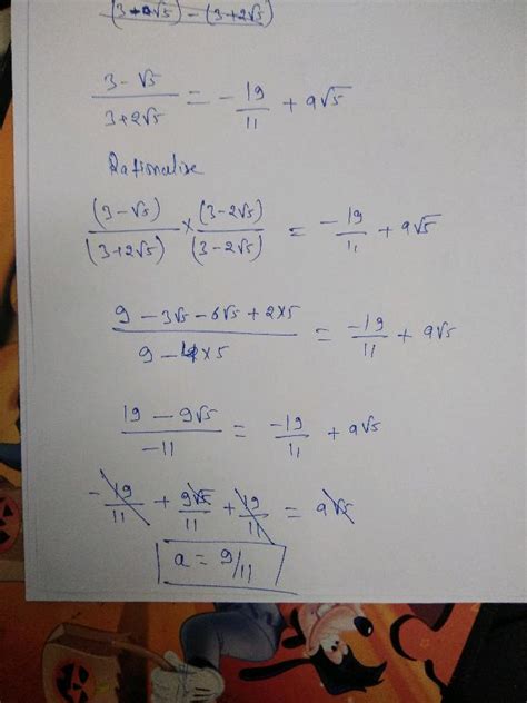 If √ 2 √ 3 3√ 2 2√ 3 A B √ 6 Find Rational Numbers A And B