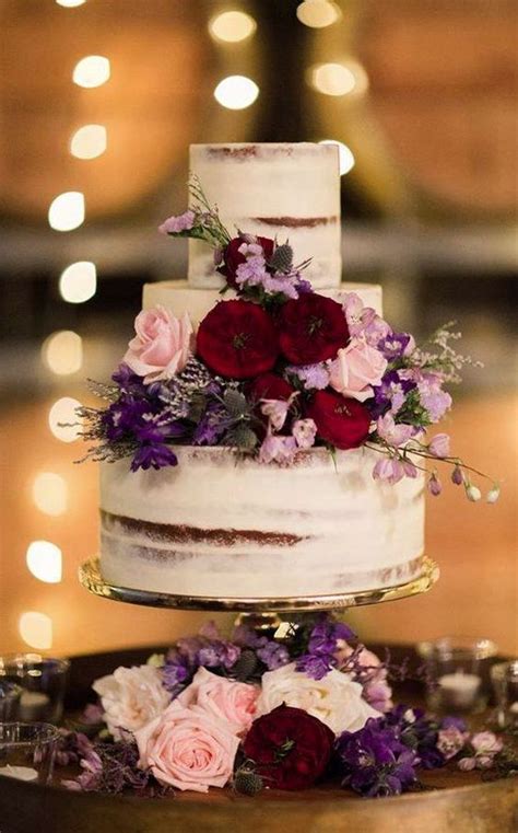 Top 20 Burgundy Wedding Cakes You Ll Love Deer Pearl Flowers