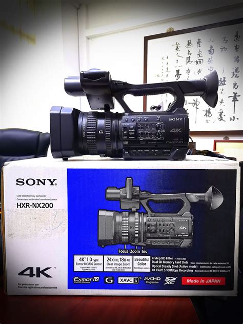 Sony HXR-NX200, Photography, Video Equipment on Carousell