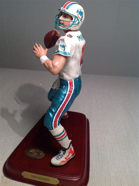 Danbury Mint Dan Marino Miami Dolphins All Star Figurine New In Box