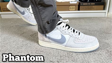 Nike Terminator Low Phantom Review On Foot YouTube