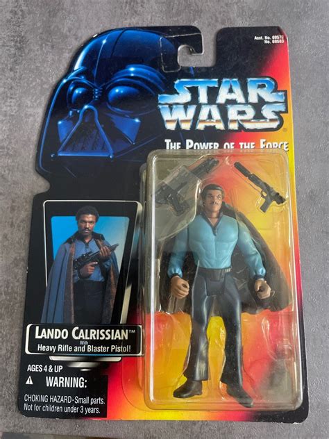 Star Wars Kenner Potf Lando Calrissian With Heavy Rifle And Blaster