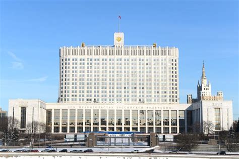 La Casa Del Gobierno De La Federaci N Rusa O De La Casa Blanca Foto De