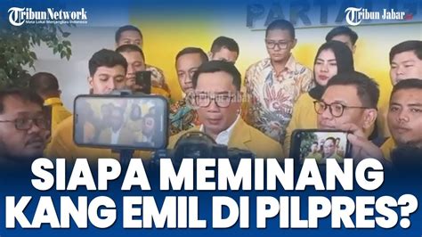 Ridwan Kamil Di Puncak Klasemen Elektabilitas Sebagai Calon Wakil