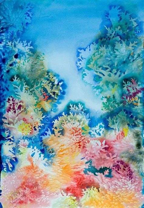 CORALS Original Water Color Painting By NewEarthGallery On Etsy 600