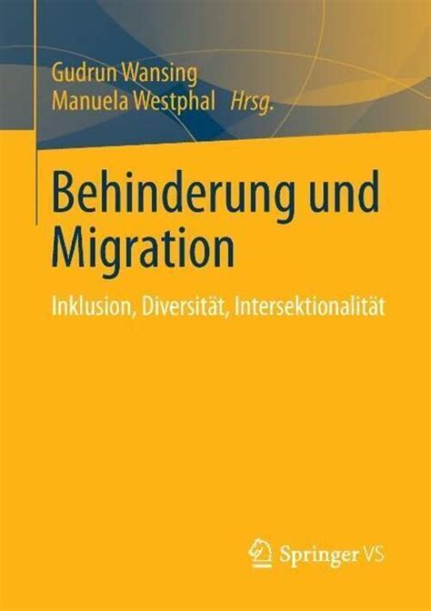 Behinderung und Migration Inklusion Diversität Intersektionalität