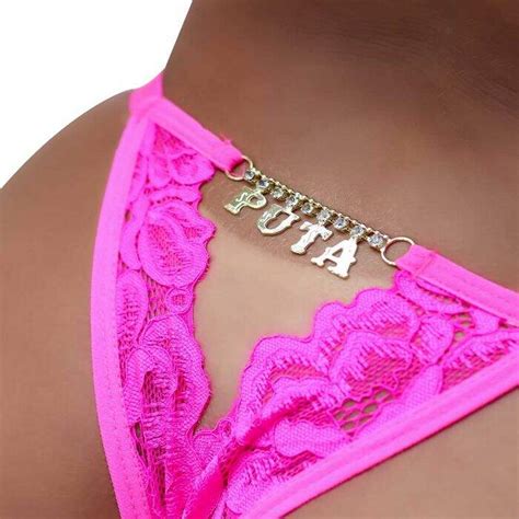 Calcinha Renda Personalizada Palavra Pink Neon Gis Tallyta Lolla Sex Shop Online Tudo