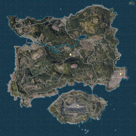 Map And All Locations In PlayerUnknown S Battlegrounds Map Love