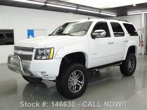 Buy Used 2011 Chevy Tahoe Z71 4x4 Lift Sunroof 20 Wheels 26k Mi Texas