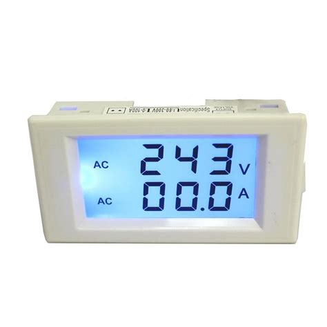 Dual Display D69 2042 Voltmeter Ampèremeter Digita Grandado