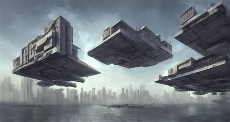 Sci Fi Building Concept Art