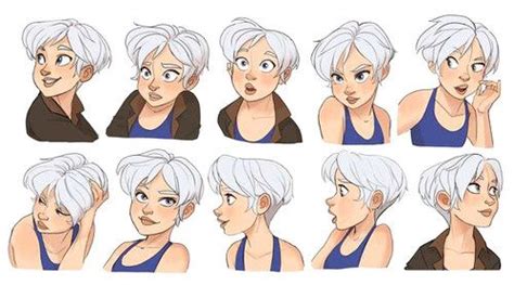 Character Design | Faces (Girls) | Character design girl, Character ...