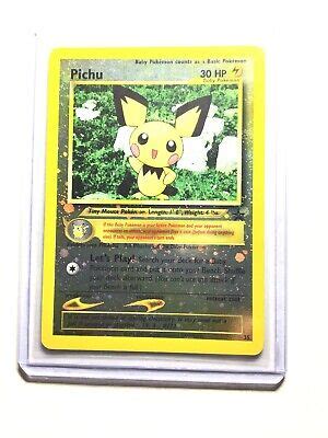 Pichu Reverse Holo Near Mint Black Star Promo Wotc Rare Pokemon