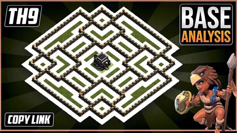 New Best Th9 Hybrid Trophy Base 2023 Town Hall 9 Th9 Hybrid Base Design Clash Of Clans