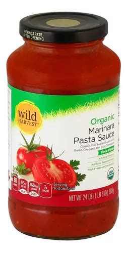 Salsa Wild Harvest Tomate Albahaca G Mercadolibre