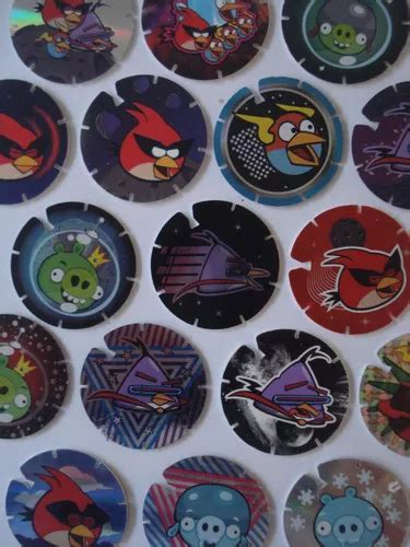 Tazos De Coleccion Angry Birds Nuevos Envio Mercadolibre