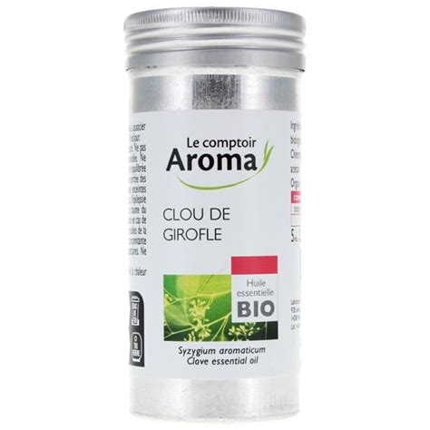 Le Comptoir Aroma Lca He Clou Girofle Ml Certbio Cdiscount