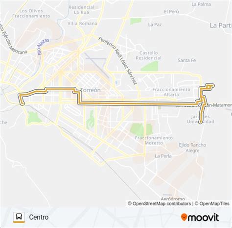 Ruta Centenario Horarios Paradas Y Mapas Centro Actualizado