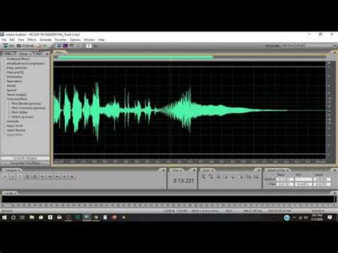 Multitrack Mixing Adobe Audition Youtube