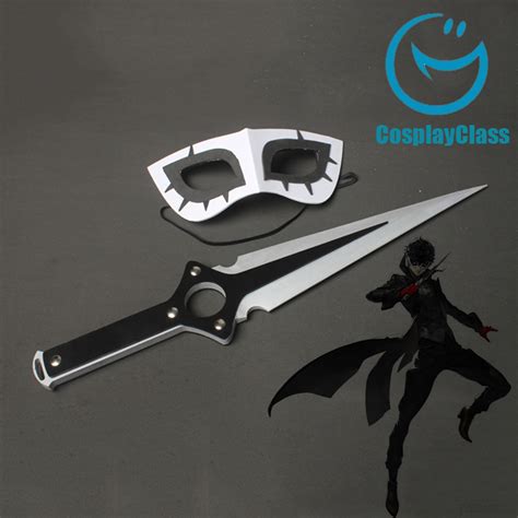 Persona 5 Joker Kurusu Akira Dagger And Mask Cosplay Weapon Prop