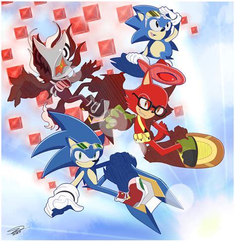 Sonic Riders X Sonic Forces by shinyredian on DeviantArt