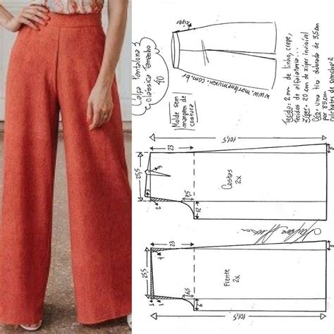 Palazzo Para Dama Fashion Sewing Pants Pattern Diy Clothes