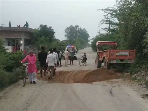 Datia Tractor Trolley Filled With Sand Overturned Driver Died