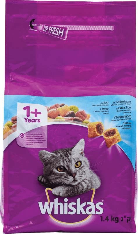 Whiskas Suha hrana za odrasle mačke tuna 1 4 kg trajno povoljna