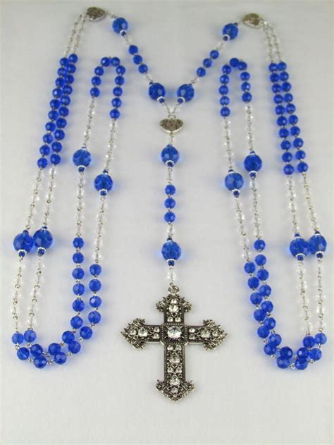 Wedding Lasso In Royal Blue Etsy Rhinestone Cross Wedding