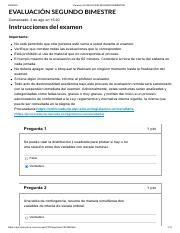 Inferencia estadistica 3 pdf 2 8 2020 Examen EVALUACIÓN SEGUNDO