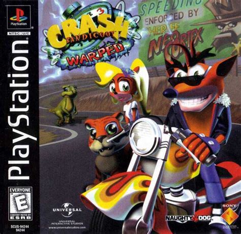 Crash Bandicootwarped Playstation 1 Ps1 Game For Sale Dkoldies