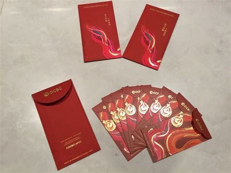 OCBC Premier 2024 CNY Ang Pow Red Packet Hong Bao Year Of The Dragon