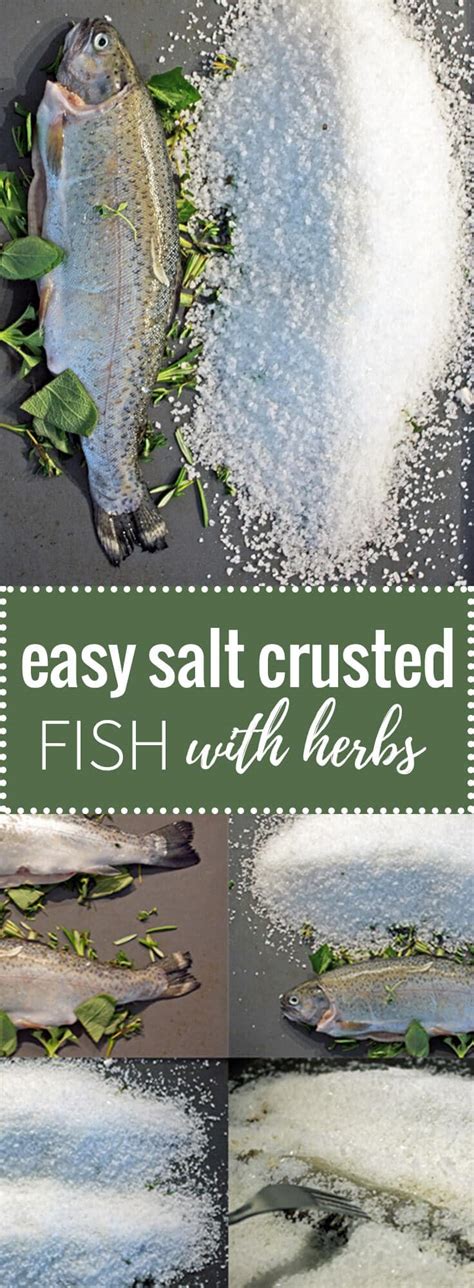 Easy Salt Crusted Fish Recipe with herbs | Plated Cravings