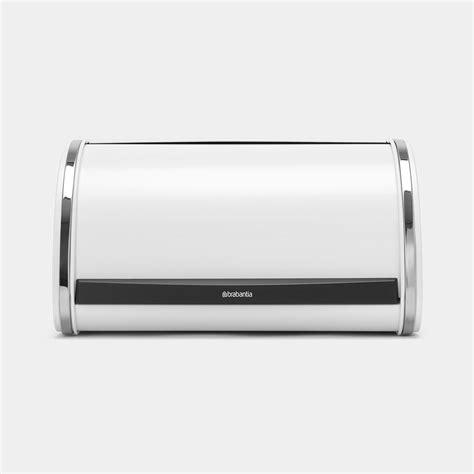 Brabantia ROLL TOP BREAD BIN MEDIUM - WHITE • Voisins Department Store