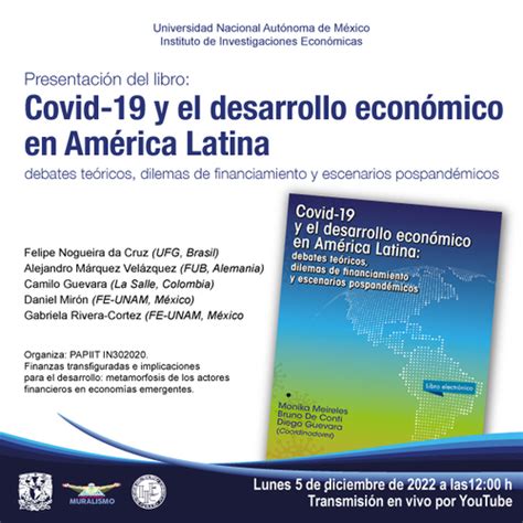 Actividades Iiec Unam Inv Econ Micas