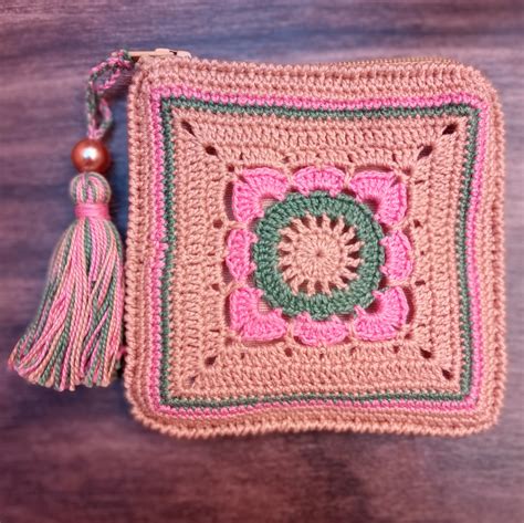 Monedero Crochet Handmade Artesanum