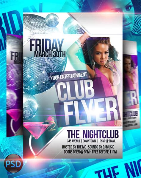 Club Flyer Psd Templates By Imperialflyers On Deviantart