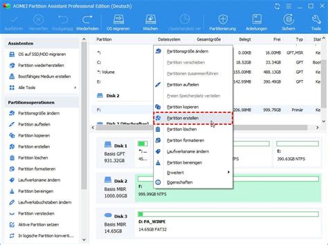 So Erstellen Sie Logische Partition In Windows 10 8 7 Mit Einfachen