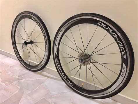 Shimano Dura Ace WH 9000 C75 Carbon Tubular 700c Wheelset