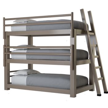 Triple Bunk Beds - AdultBunkBeds.com