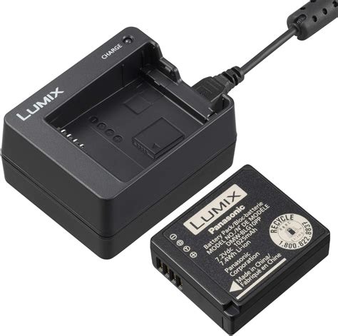 Panasonic DMW ZSTRV Lumix Battery External Charger Travel Pack Black