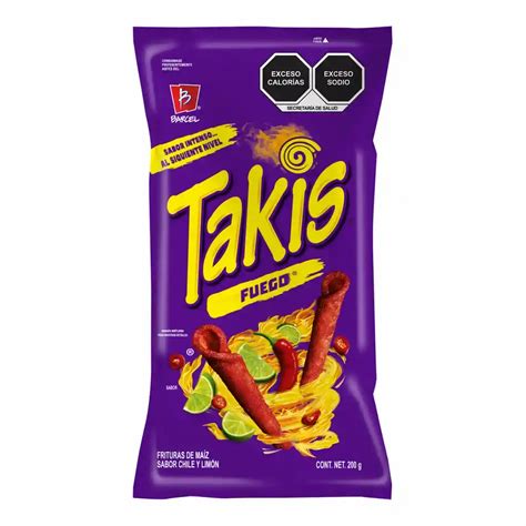 Takis Botana De Maíz Fuego Sabor A Chile Y Limón Desde 4500