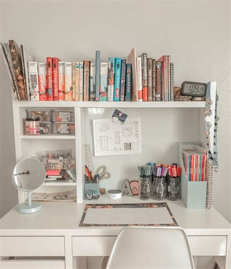 Desk Organization Aesthetic . Desk Organization | Study room decor ...