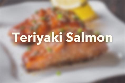 Teriyaki Salmon – Nutrition For Longevity Meal Delivery